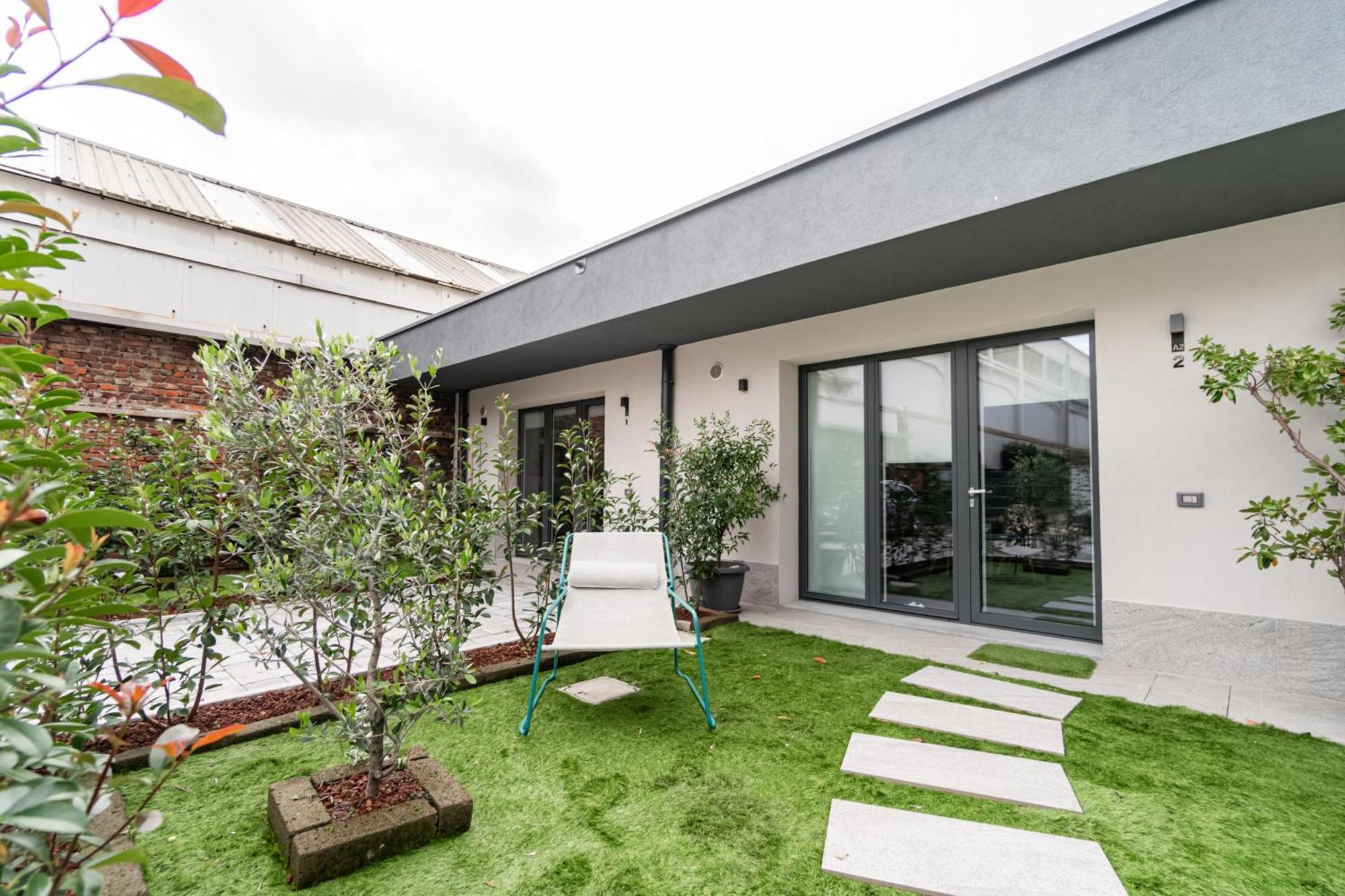 Apartamento Urban Garden Lofts By Blue Velvet Livings Milán Exterior foto